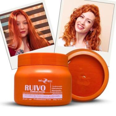 Imagem de Máscara Matizadora Ruivo Mairibel 250g - Ativador de Tons Ruivo Acobre
