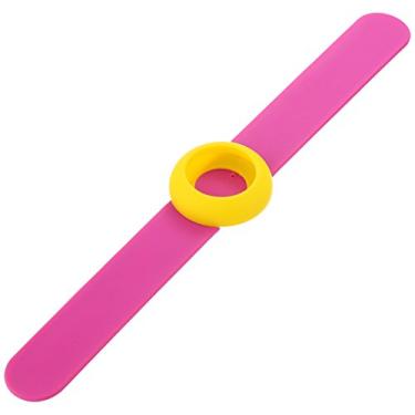 Imagem de TKO ORLOGI acessório feminino TK591YF Slap Watch amarelo tapa fúcsia cápsula