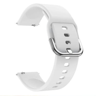 Imagem de Pulseira de silicone para Redmi Watch 5 Active (White S10)