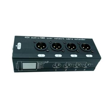 Imagem de AsrMyjcx Multi Extender 4 canal Snake Multifunction Cable Ethernet Box para misturadores de som equipamento de iluminação, Xlr 15 Macho