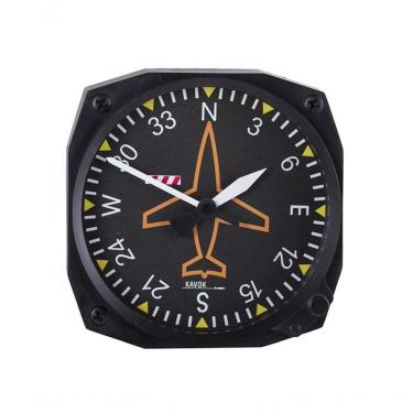 Imagem de Relógio De Parede Instrumento Aeronáutica - Giro Direcional