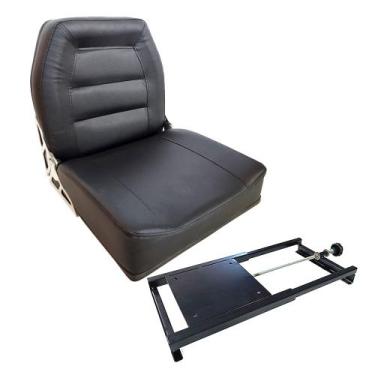 Imagem de Cadeira Almofadada para Barco de Alumínio ou Lancha + Suporte - Levant