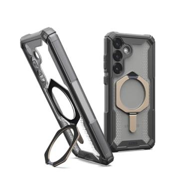 Imagem de URBAN ARMOR GEAR Capa Uag Para Samsung Galaxy S25 Plus De 6,7" Com Suporte Plasma Xte - Compatível Carregamento Magnético, Transparente, Resistente, Militar, Testada Contra Quedas, Cinza/Titânio