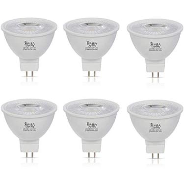 Imagem de Simba Lighting Lâmpada Led Mr16 3,5 W 12 V (Pacote Com 6) Holofote De Halogênio 20 Para Substituição Em Paisagens, Luzes Destaque, Trilhos, Luminárias Mesa, Bab C, Base Bipin Gu5.3, Branco Quente 27
