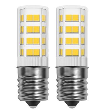 Imagem de LAOYEBAOHE Pacote Com 2 Lâmpadas Led 5304517886, Base E17, Compatível Frigidaire, Kenmore, Electrolux E Arctic Air, Para Refrigeradores/Freezers (Branco Luz Do Dia 6000K)