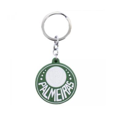 Imagem de Chaveiro De Borracha Com Brasão De Time - Palmeiras - MILENO
