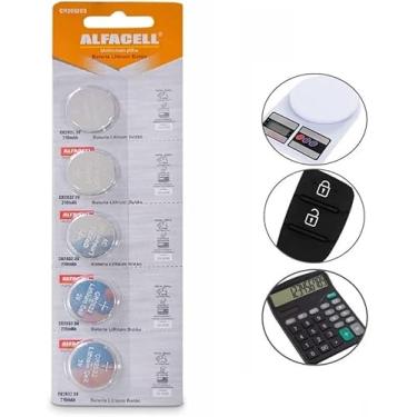 Imagem de Kit 5- Bateria Cr2032 Para Chave Canivete Alarme De Carro