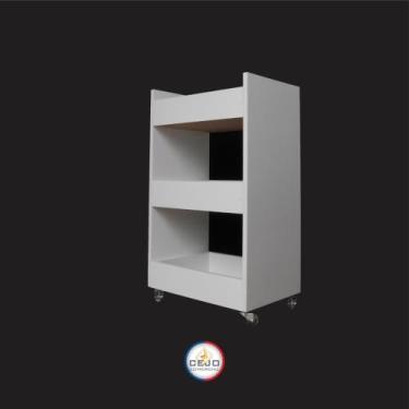 Imagem de Carrinho Esmaltaria BR MDF ideal pra quem vai montar esmalteria - CEJO