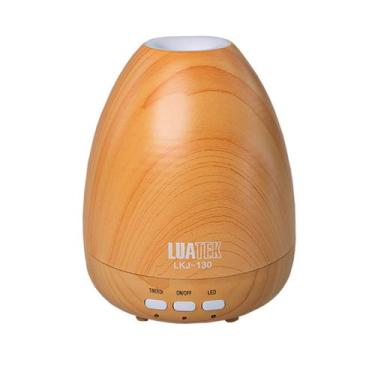 Imagem de Difusor Umidificador c/ Iluminação LED Colorida Timer 2h p/ Aromaterap