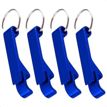 Imagem de Kit 4 Abridor de Latas Garrafa Chaveiro Brindes Varias Cores - Abrolho