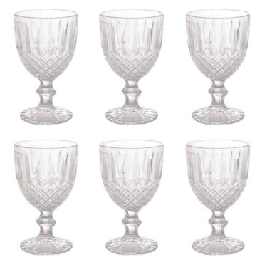 Imagem de Conjunto 6 Taças para Água de Vidro 320 ml Greek Wolff