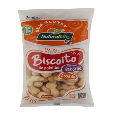 Imagem de Biscoito de Polvilho NaturalLife Tradicional sem Gluten Vegano 90g