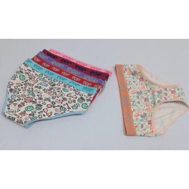 Imagem de Calcinha juvenil com cos algodão pop, GG, Estampada