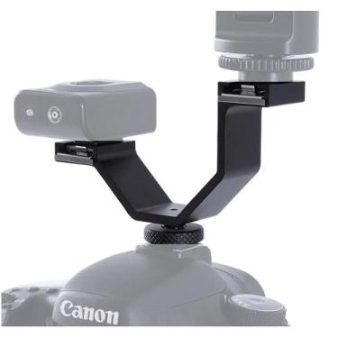 Imagem de Suporte Duplo Adaptador para Sapata de Flash Universal - WorldView