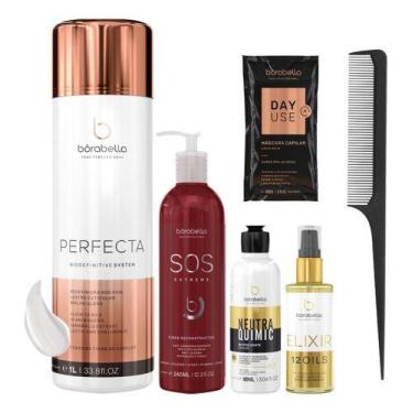 Imagem de Borabella Kit Progressiva 1 L + Tratamento Pós Alisamento