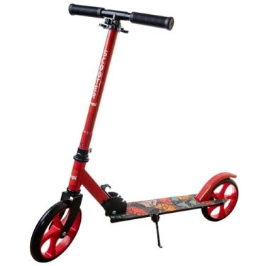 Imagem de Patinete Juvenil Dobrável Com Descanso Vermelho Yuupi