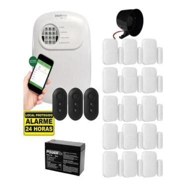Imagem de Kit Alarme Intelbras Anm 24 Net 15 Sensor Abertura Sem Fio