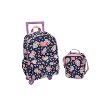 Imagem de PUKET - Mochila Escolar Com Rodinha E Lancheira Uni Encantado Puket