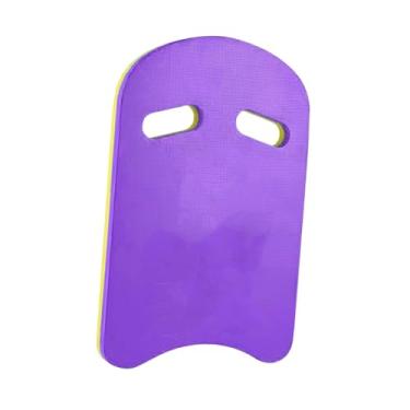 Imagem de Colaxi Prancha de treinamento de natação, boia de natação de alta flutuabilidade, auxílio para natação para crianças pequenas, equipamento para águas abertas, Roxo