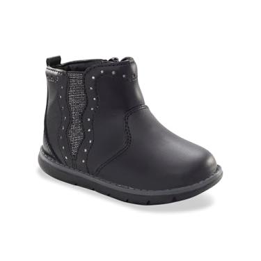 Imagem de Stride Rite Bota feminina SRT Lena Fashion, Preto, 17