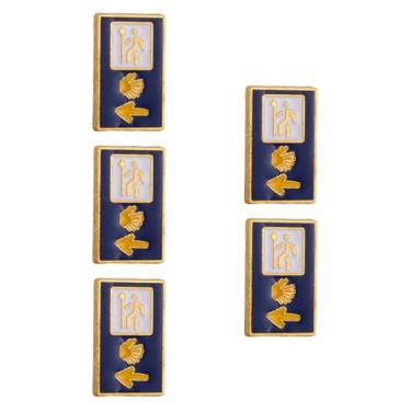 Imagem de Cottvott Broche de lapela de concha de peregrino Camino de Santiago esmaltado - Broche de cruz de St James, emblema de marcador de estrada de concha de vieira, samll, Metal, Sem Pedra Preciosa