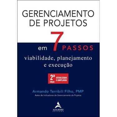 Imagem de Gerenciamento De Projetos Em 7 Passos - Viabilidade, Planejamento E Execução