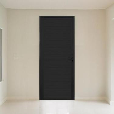 Imagem de Porta Lambri Direita 1 Folha 80x215cm Fábrica do Alumínio