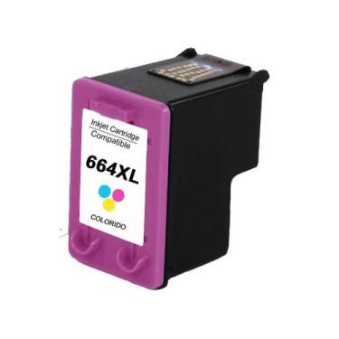 Imagem de Cartucho compativel 664xl color 12ml 2136 1110 3776 3830 - MICROJET