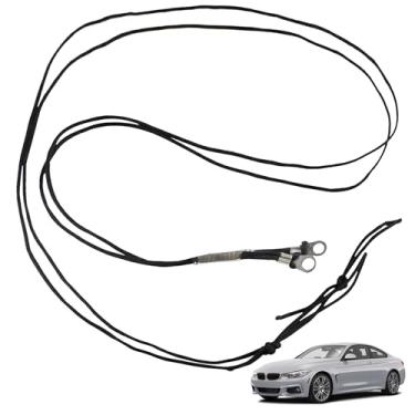 Imagem de YzusGomumu Kit de corda de tensão de forro superior conversível de 2 peças compatível com BMW F83 F33 E93 2005-2019 substitui 54377277475