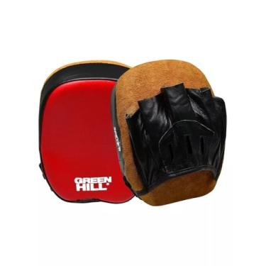 Imagem de FocusMitts Luvas de boxe – Luva de perfuração curvada para boxe, almofadas de boxe MMA Muay Thai para treinamento, kickboxing, MMA, judô, luvas de foco de aranha da Green Hill
