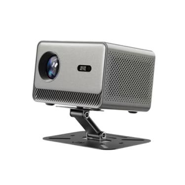 Imagem de Suporte de projetor para mesa, suporte dobrável para projetor de mesa com rotação de 180°, mini suporte para uso no teto ou mesa, compatível com TMY, HAPPRUN, YABER, AuKing, DBPOWER, Anker e mais