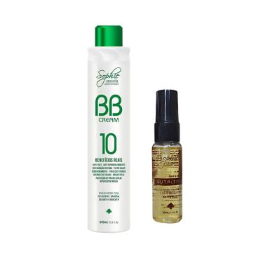 Imagem de Kit BB Cream Enriquecido com Colágeno 500ml  + Silicone Nutritive 35ml