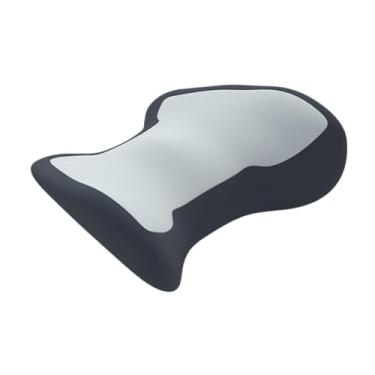 Imagem de KiBcsLic Almofada de cintura para dormir, suporte para as costas, almofada portátil multiuso para assento de carro, para costas para cadeira de leitura de, Cinza