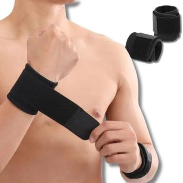 Imagem de Par de Munhequeiras Protetor de Pano Ajustável Profissional - Dexin