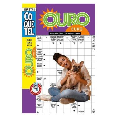 Imagem de Palavras-Cruzadas Diretas Coquetel Ouro Euro 58 - Vol. 58