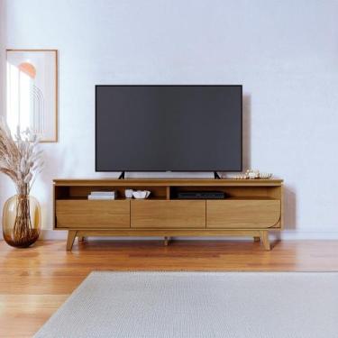 Imagem de Aparador Bancada Para Sala Selene - 7 Decor - Madetec, Cumaru