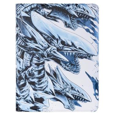 Imagem de DRZERUI Premium 1000+ Pocket Card Binder, 16-Pocket Ringless Trading Card Album Folder Compatible with Yugioh Cards & Yu-Gi-Oh Trading Cards