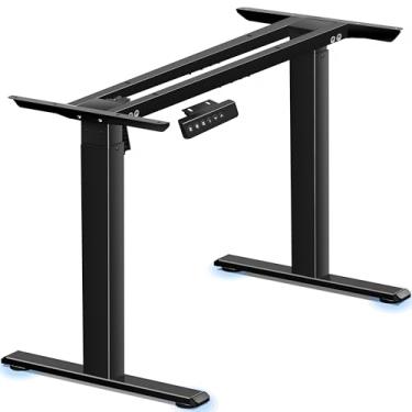 Imagem de 110V-240V, Desktop Não Incluso, Mesa Eletrica Ajustavel, Mesa Regulagem Altura, Mesa com Regulagem de Altura