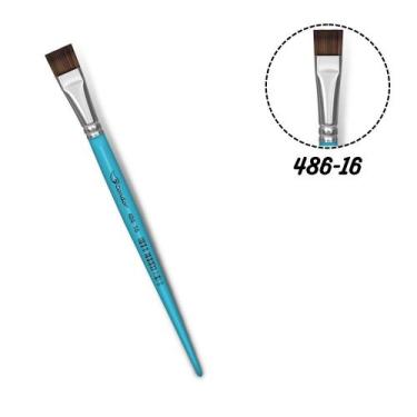 Imagem de Pincel Condor 486-16 Chato Pelo de Pônei