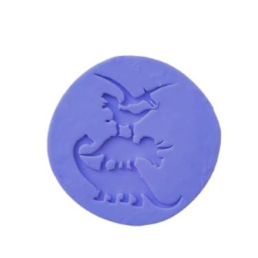 Imagem de F864 molde de silicone dinossauro confeitaria artesanato - confeitaria