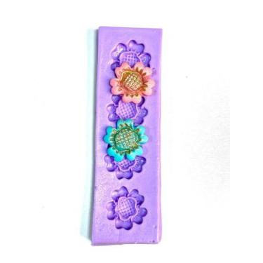 Imagem de F1124 molde de silicone margaridas confeitaria biscuit - confeitaria d