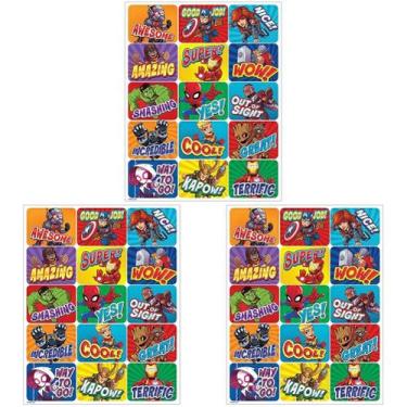 Imagem de Adesivos Eureka Marvel Super Hero Adventure Success Pack de 3
