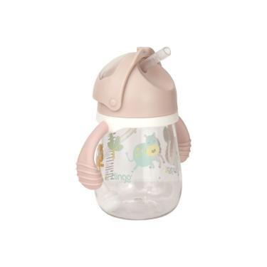 Imagem de Copo Infantil Antivazamento Com Canudo - 240ml Para Hidratação Segura E Prática