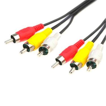 Imagem de Cabo 3 Rca X 3 Rca Standard Fechado