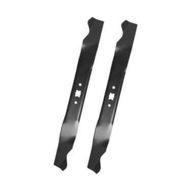 Imagem de Fenteer 2x 21 polegadas cortador de grama peças de reposição acessórios resistente profissional aço carbono alta espessura substituição mulching