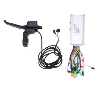 Imagem de 36V 48V 1000W 38A Kit de Controlador Sem Escova para Bicicleta Elétrica, 5540 160PDD ABS Material Display Painel de Conversão da Alavanca de Freio para Melhor Experiência de