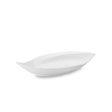 Imagem de Haus Concept - Travessa Funda Folha 3,5L 52x28x8,5cm - Branco