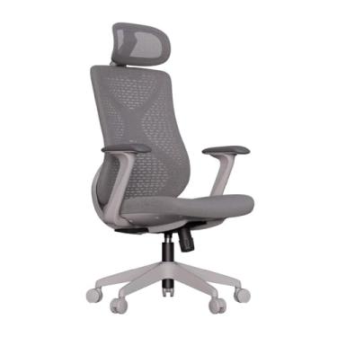 Imagem de Cadeira de escritorio ergonomica aiven elements mesh com apoio lombar ajustavel, reclinio e mobilidade 360 - ideal para startups e home office