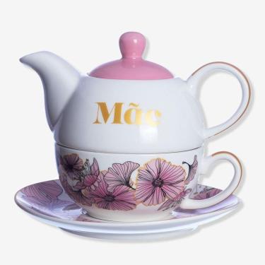 Imagem de Bule 2 Em 1 Mãe Floral - Zonacriativa