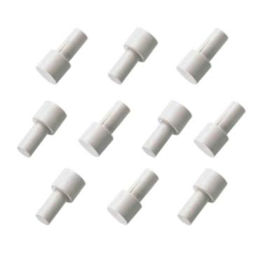 Imagem de Suporte Pino Sfor Para Prateleira Branco 5mm Pacote 10 Pçs